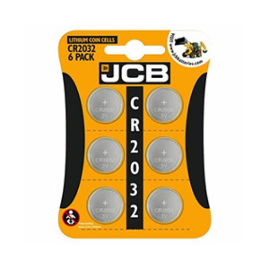 Picture of JCB Lithium CR2032  6pk x1